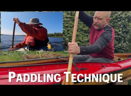 Efficient Paddle Stroke for Canoe Tripping