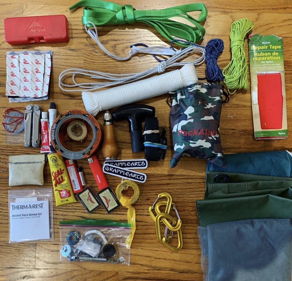 wilderness canoe repair kit