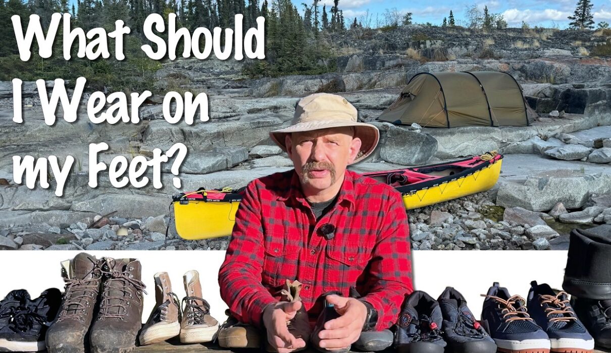 Best shoes for canoe trips