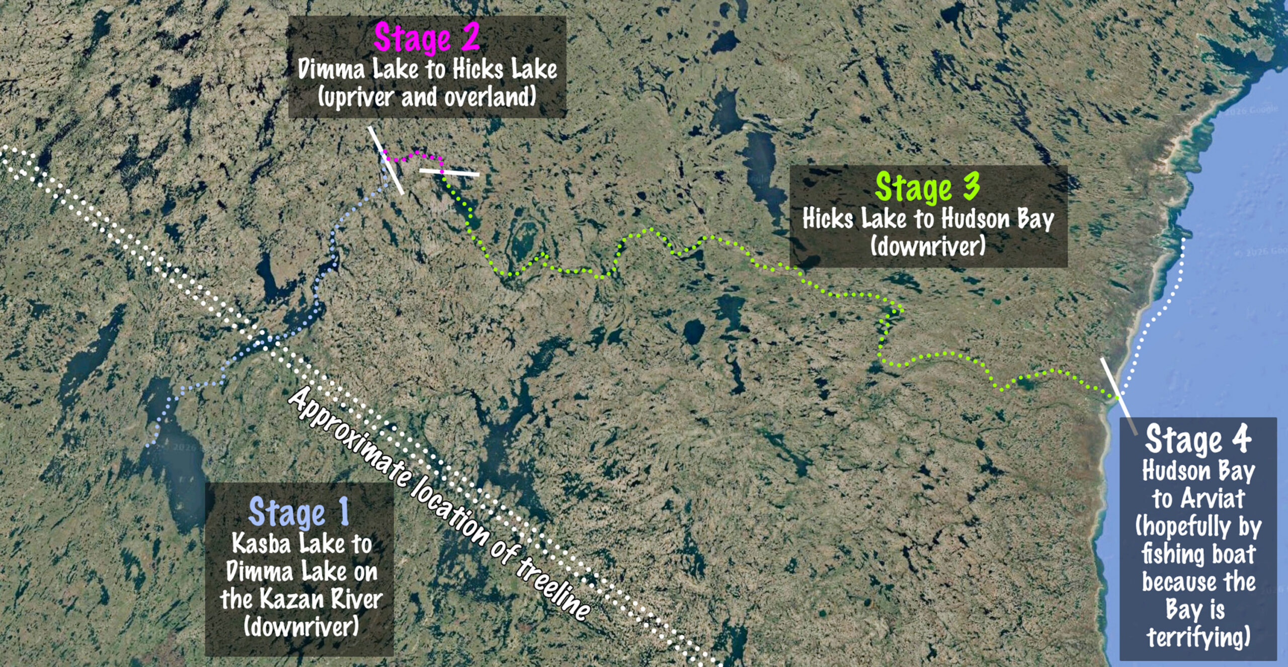 Tha-anne 2026 route map